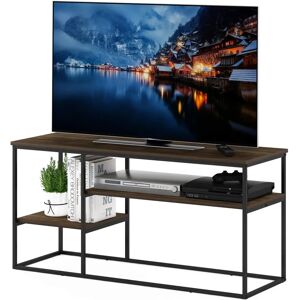 Support TV Moderne Furinno Moretti - Jusqu'à 50 Pouces, Columbia Walnut - Publicité Support TV Moderne Furinno Moretti - Jusqu'à 50 Pouces, Columbia Walnut - Publicité