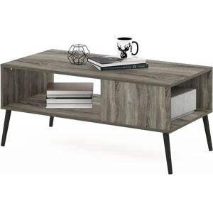 Furinno Claude Style mi- siècle Table basse - Table basse - Publicité Furinno Claude Style mi- siècle Table basse - Table basse - Publicité