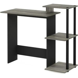 Bureau informatique efficace Furinno pour maison - Chêne français/noir - Publicité Bureau informatique efficace Furinno pour maison - Chêne français/noir - Publicité