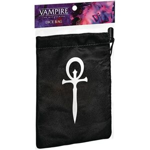 Renegade Game Studios Vampire The Masquerade 5th Edition High Quality Dice Bag - Black Renegade Game Studios Vampire The Masquerade 5th Edition High Quality Dice Bag - Black