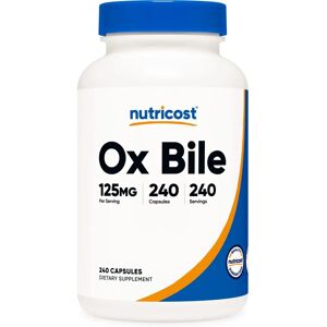Capsules de bile de bœuf - 125 Mg - 240 unités - Publicité Capsules de bile de bœuf - 125 Mg - 240 unités - Publicité