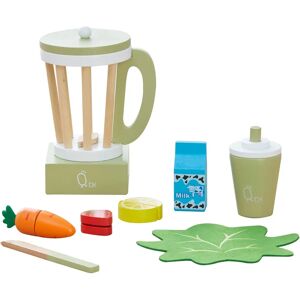Accessoires de cuisine en bois avec mixeur pour enfants - Vert - Publicité Accessoires de cuisine en bois avec mixeur pour enfants - Vert - Publicité