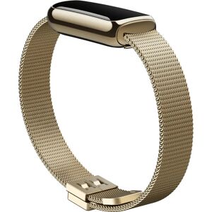 Correa de malla de acero inoxidable dorada Fitbit - Accesorios inteligentes Correa de malla de acero inoxidable dorada Fitbit - Accesorios inteligentes