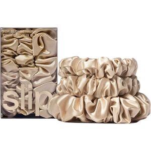 Slip Pure Silk Assorted Scrunchie Set - Blonde Slip Pure Silk Assorted Scrunchie Set - Blonde