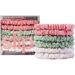 Slip Bellerose Pure Silk Skinny Scrunchies Set of 6 - Hair Accessories Slip Bellerose Pure Silk Skinny Scrunchies Set of 6 - Hair Accessories