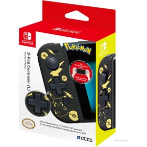 Hori Nintendo Switch D-Pad Controller (L) - Pokémon: Pikachu Black & Gold Hori Nintendo Switch D-Pad Controller (L) - Pokémon: Pikachu Black & Gold