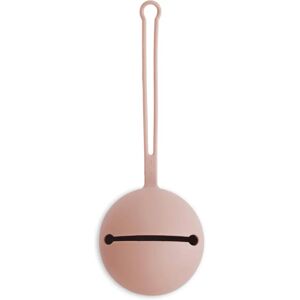 Etui en silicone Mushie pour tétine - Blush - Protège la tétine contre la saleté Etui en silicone Mushie pour tétine - Blush - Protège la tétine contre la saleté