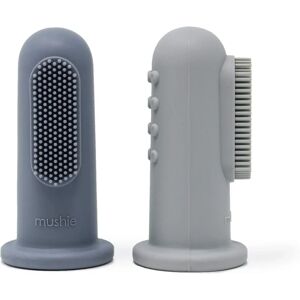 Mushie Stone Brosse à Dents pour Enfants - 2 pièces Mushie Stone Brosse à Dents pour Enfants - 2 pièces