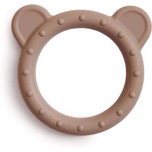 Mushie Naturlig Silikon Bear Tannbørste - Baby Tyggeleke Mushie Naturlig Silikon Bear Tannbørste - Baby Tyggeleke