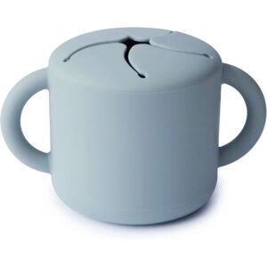 Mushie Baby Snack Cup - Silicone, Powder Blue - Copo para Snacks Mushie Baby Snack Cup - Silicone, Powder Blue - Copo para Snacks
