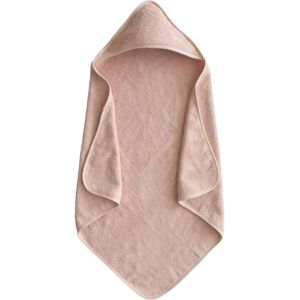 Mushie Økologisk Bomulls Babyhåndkle - Blush - Absorberende & Myk Mushie Økologisk Bomulls Babyhåndkle - Blush - Absorberende & Myk