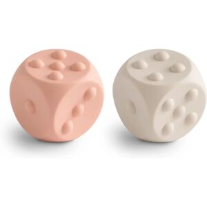 Mushie Blush/Shifting Sands Kostki - Zabawka Mushie Blush/Shifting Sands Kostki - Zabawka