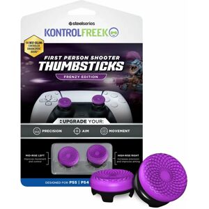 KontrolFreek PS5/PS4 Performance Thumbsticks (4 Prong) - First Person Shooter Thumbsticks Frenzy Edition Purple KontrolFreek PS5/PS4 Performance Thumbsticks (4 Prong) - First Person Shooter Thumbsticks Frenzy Edition Purple