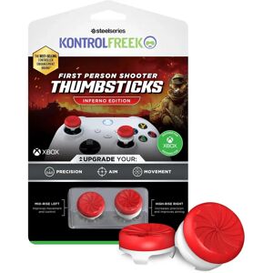 KontrolFreek Xbox Series X|S/Xbox One Performance Thumbsticks (4 Prong) - First Person Shooter Performance Thumbsticks Inferno Edition Red KontrolFreek Xbox Series X|S/Xbox One Performance Thumbsticks (4 Prong) - First Person Shooter Performance Thumbsticks Inferno Edition Red