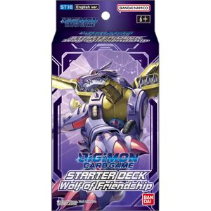 Bandai Digimon Card Game: Wolf of Friendship - Starter Deck Bandai Digimon Card Game: Wolf of Friendship - Starter Deck