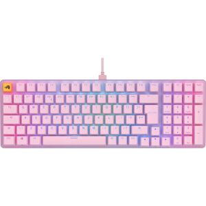 Clavier de jeu mécanique Glorious GMMK 2 96% Rose - Publicité Clavier de jeu mécanique Glorious GMMK 2 96% Rose - Publicité