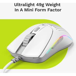 Glorious Glorious Model O 2 Mini Gaming Mouse - White - 26,000 DPI Glorious Glorious Model O 2 Mini Gaming Mouse - White - 26,000 DPI