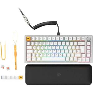 Glorious Gaming GMMK PRO 75% - Modular Mechanical Gaming Keyboard - German QWERTZ Layout Glorious Gaming GMMK PRO 75% - Modular Mechanical Gaming Keyboard - German QWERTZ Layout