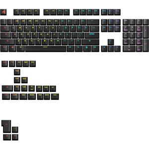 Glorious GPBT Backlit Keycaps - PBT, ANSI US, Schwarz - Keycaps Glorious GPBT Backlit Keycaps - PBT, ANSI US, Schwarz - Keycaps