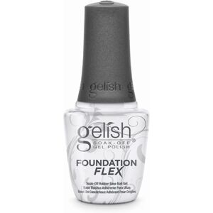 Gelish Brand Model Foundation Flex Rubber Base Nail Gel - Clear Gelish Brand Model Foundation Flex Rubber Base Nail Gel - Clear