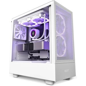 NZXT H5 Flow Midi Tower White - PC Case NZXT H5 Flow Midi Tower White - PC Case