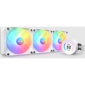 NZXT Kraken Elite 360 RGB Processor Liquid Cooler - All-in-one - White NZXT Kraken Elite 360 RGB Processor Liquid Cooler - All-in-one - White