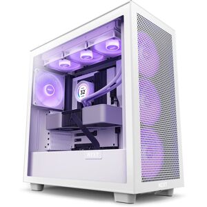 NZXT H7 Flow RGB Midi Tower White - PC Case NZXT H7 Flow RGB Midi Tower White - PC Case