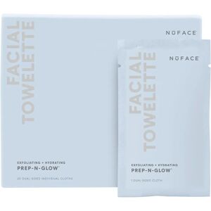 NuFace - Prep-N-Glow Lingettes Nettoyantes et Exfoliantes - Dispositif de Tonification Faciale NuFace - Prep-N-Glow Lingettes Nettoyantes et Exfoliantes - Dispositif de Tonification Faciale