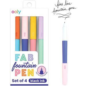 Ensemble de 4 stylos plumes OOLY - Stylos plumes - Publicité Ensemble de 4 stylos plumes OOLY - Stylos plumes - Publicité