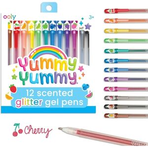 Ooly Yummy Yummy Scented Glitter Gel Pens - Set of 12 Ooly Yummy Yummy Scented Glitter Gel Pens - Set of 12