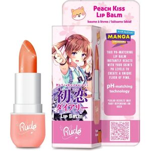 Rude Cosmetics Manga Collection Baume à lèvres Peach Kiss - Hydratant & Coloré - Publicité Rude Cosmetics Manga Collection Baume à lèvres Peach Kiss - Hydratant & Coloré - Publicité