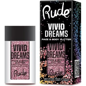 Rude Cosmetics Vivid Dreams - Paillettes pour corps et visage - Daydream - Publicité Rude Cosmetics Vivid Dreams - Paillettes pour corps et visage - Daydream - Publicité