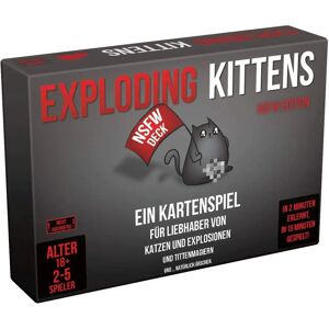 Asmodee GmbH Exploding Kittens NSFW Edition - Brettspiel Asmodee GmbH Exploding Kittens NSFW Edition - Brettspiel