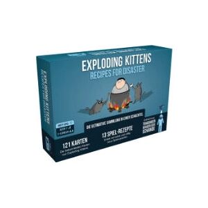 Asmodee Exploding Kittens - Recipes for Disaster - Card Game - Family Fun Asmodee Exploding Kittens - Recipes for Disaster - Card Game - Family Fun