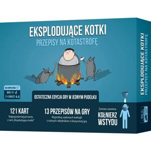 Rebel Exploding Kittens - Gra z Wariantami Rebel Exploding Kittens - Gra z Wariantami