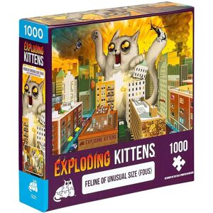 Exploding Kittens Feline 1000 Pieces Puzzle - Jigsaw Puzzle Exploding Kittens Feline 1000 Pieces Puzzle - Jigsaw Puzzle