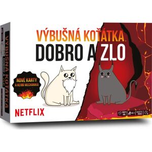 Asmodee Blackfire Exploding Kittens Dobro a Zlo - Karetní hra Asmodee Blackfire Exploding Kittens Dobro a Zlo - Karetní hra