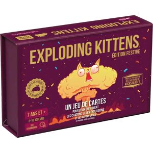 Asmodee Exploding Kittens Festive Edition - Board Game Asmodee Exploding Kittens Festive Edition - Board Game