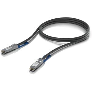 Ubiquiti UACC-DAC-QSFP28-1M Glasfaser Kabel - Schwarz Ubiquiti UACC-DAC-QSFP28-1M Glasfaser Kabel - Schwarz