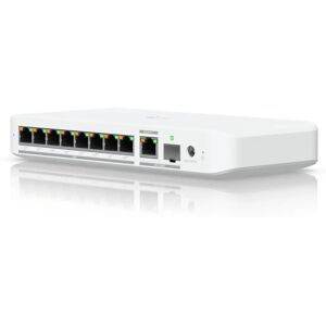 Ubiquiti UniFi Flex 2.5G PoE Switch - Managed 8-Port 2.5G Ethernet - White Ubiquiti UniFi Flex 2.5G PoE Switch - Managed 8-Port 2.5G Ethernet - White