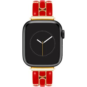 Nerezový pásek Anne Klein - Zlato/Červený pro Apple Watch - Náramek Nerezový pásek Anne Klein - Zlato/Červený pro Apple Watch - Náramek