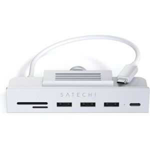 Satechi Silver iMac 24'' USB-C Hub with 3 USB, SD/Micro-SD Reader Satechi Silver iMac 24'' USB-C Hub with 3 USB, SD/Micro-SD Reader