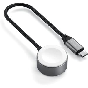 Câble de charge magnétique Satechi pour Apple Watch - Gris - Publicité Câble de charge magnétique Satechi pour Apple Watch - Gris - Publicité