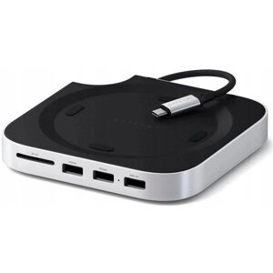 Satechi Mac Mini M4 Stand & Hub with SSD Enclosure - 5 Ports Satechi Mac Mini M4 Stand & Hub with SSD Enclosure - 5 Ports