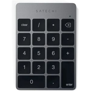 Clavier numérique Bluetooth ultra-mince en aluminium Satechi - Gris - Clavier numérique Bluetooth - Publicité Clavier numérique Bluetooth ultra-mince en aluminium Satechi - Gris - Clavier numérique Bluetooth - Publicité