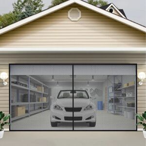 Vevor Garage Door Screen - 18x7 ft, Fiberglass Mesh, Magnetic Bottom Vevor Garage Door Screen - 18x7 ft, Fiberglass Mesh, Magnetic Bottom