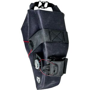 Silca Grinta Roll-Top Adventure Zadelrug - Zwart / 5 Liter Silca Grinta Roll-Top Adventure Zadelrug - Zwart / 5 Liter
