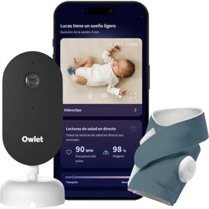 Owlet Dream Duo Baby Monitor System - Blue Owlet Dream Duo Baby Monitor System - Blue