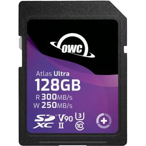 OWC Atlas Ultra 128 GB SDXC UHS-II - Carte mémoire OWC Atlas Ultra 128 GB SDXC UHS-II - Carte mémoire