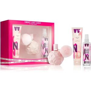 Ariana Grande Sweet Like Candy - Eau de Parfum 100 ml + σπρει σώματος 118 ml + σώμα soufflé 100 ml - Δώρο σετ Ariana Grande Sweet Like Candy - Eau de Parfum 100 ml + σπρει σώματος 118 ml + σώμα soufflé 100 ml - Δώρο σετ